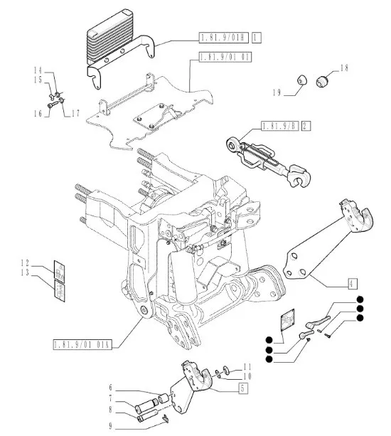 87399998 - рычаг