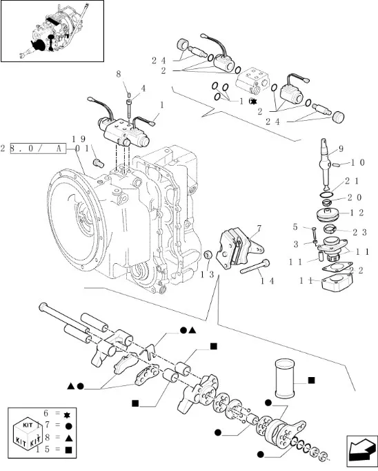 9968324 - рычаг