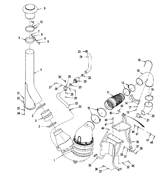 87443802 - Шланг